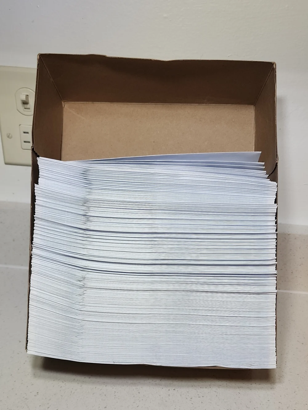 Window Envelopes  #10 Office Depot With Blue Security Tint New
