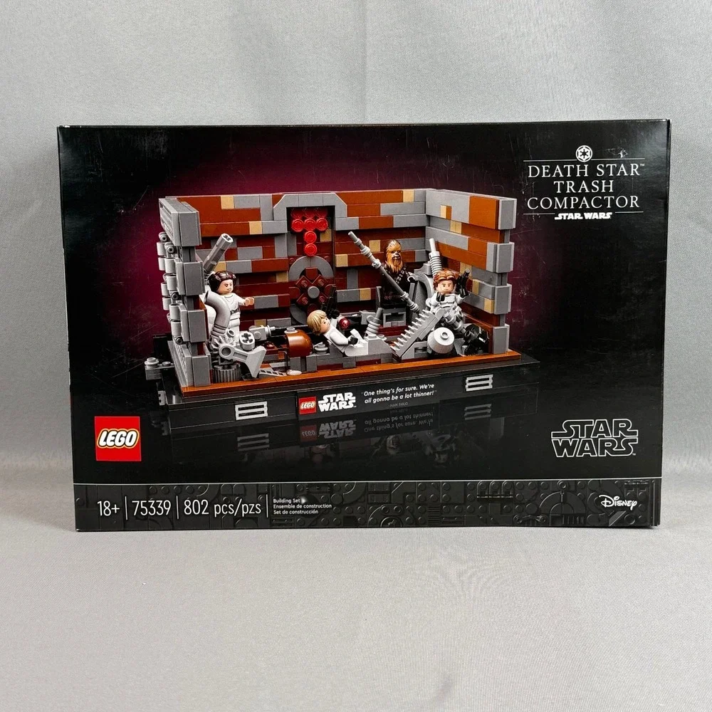 Lego Star Wars #75339 Death Star Trash Compactor Retired Brand New Sealed
