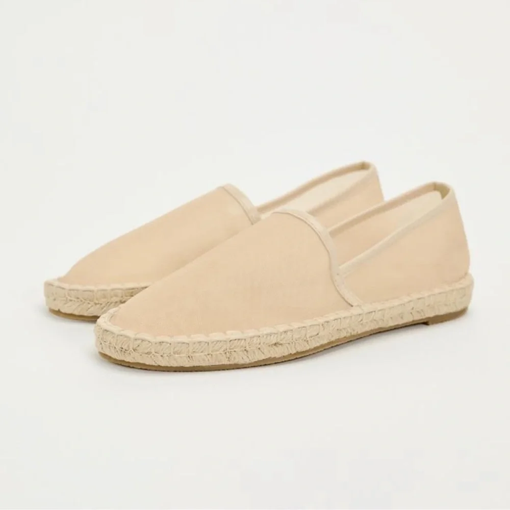 NWT Zara Mesh Espadrilles