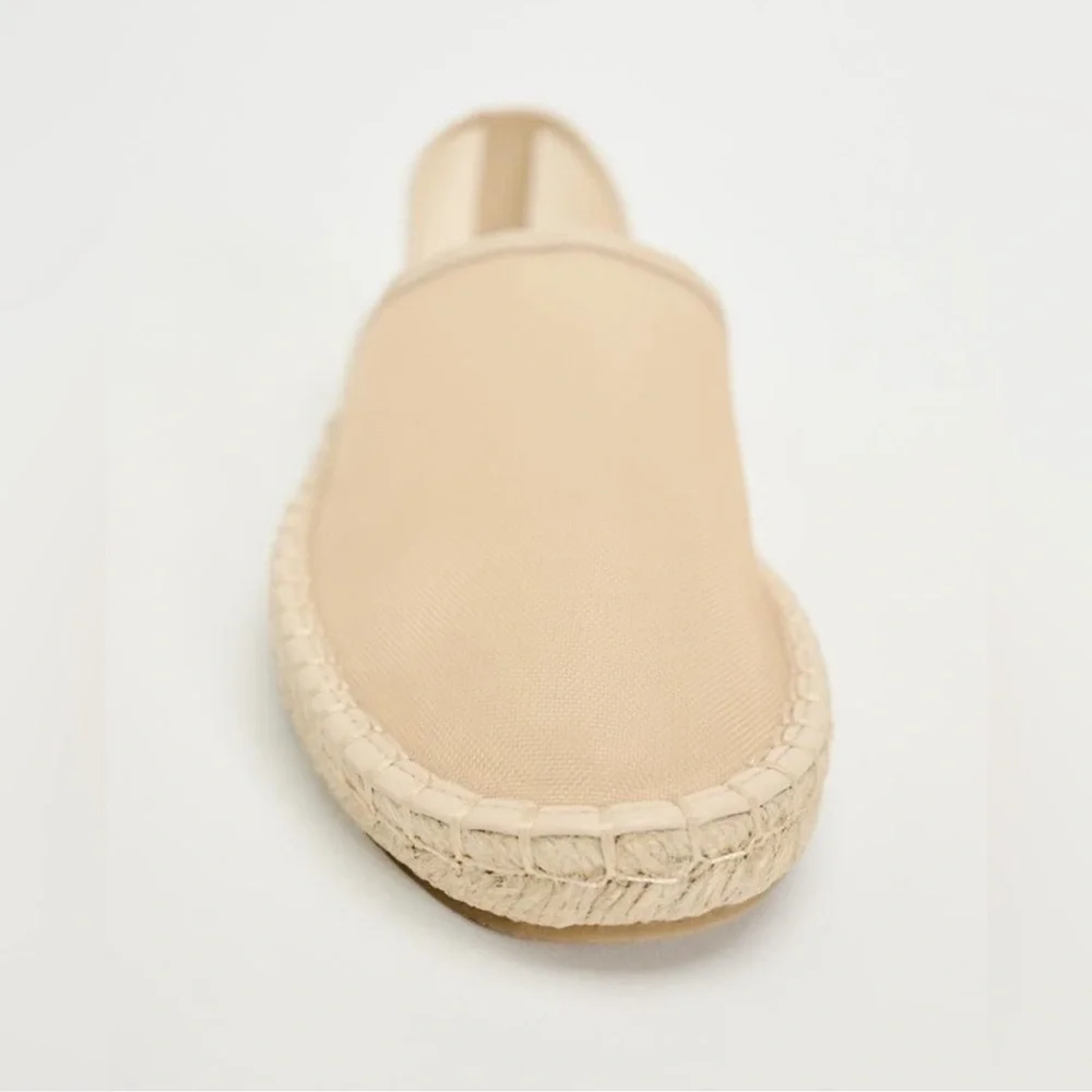 NWT Zara Mesh Espadrilles