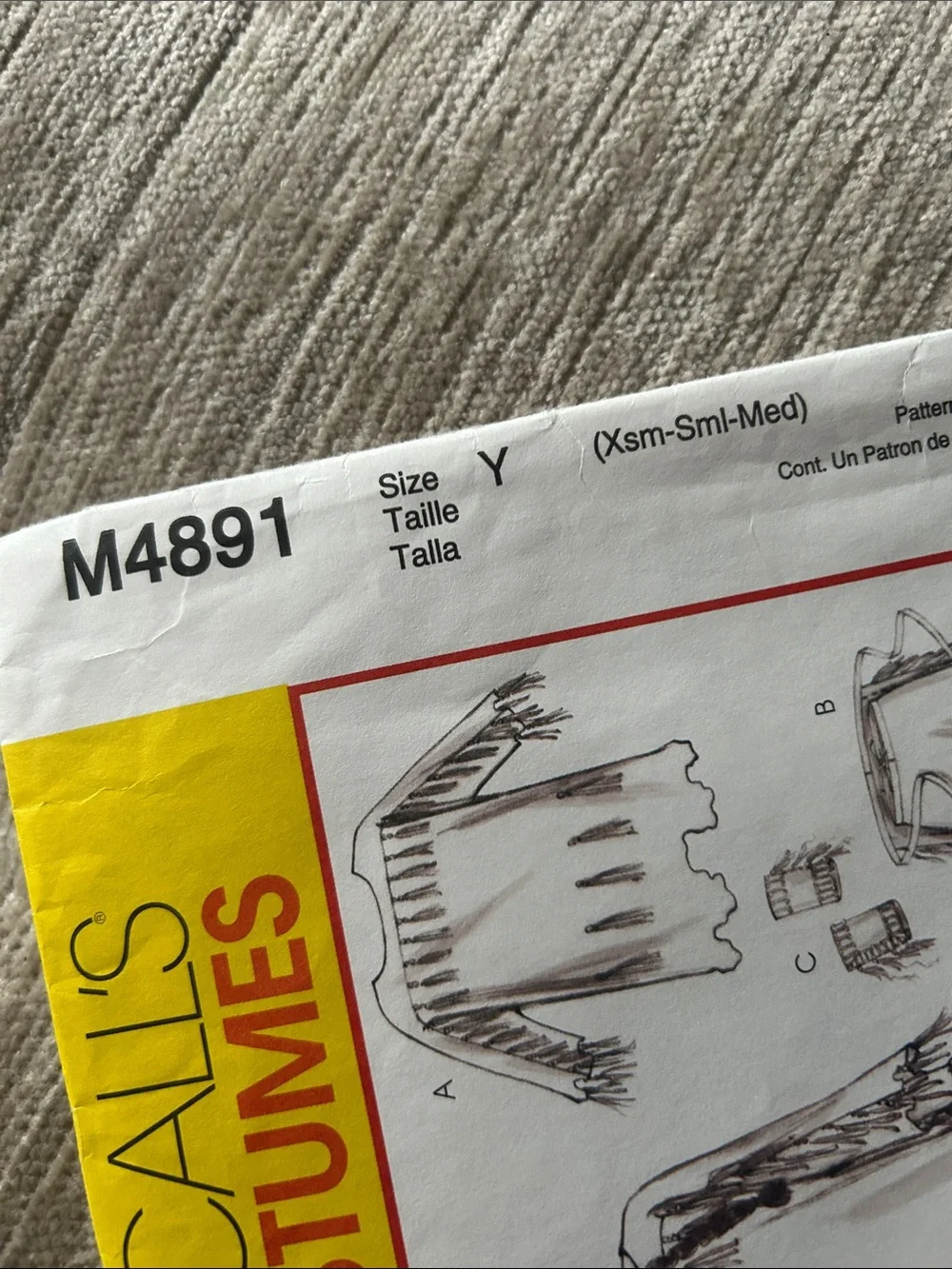 McCalls mccall’s m4891