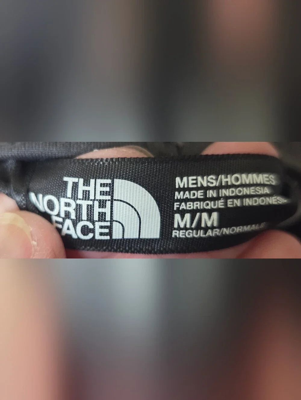 The North Face light gray