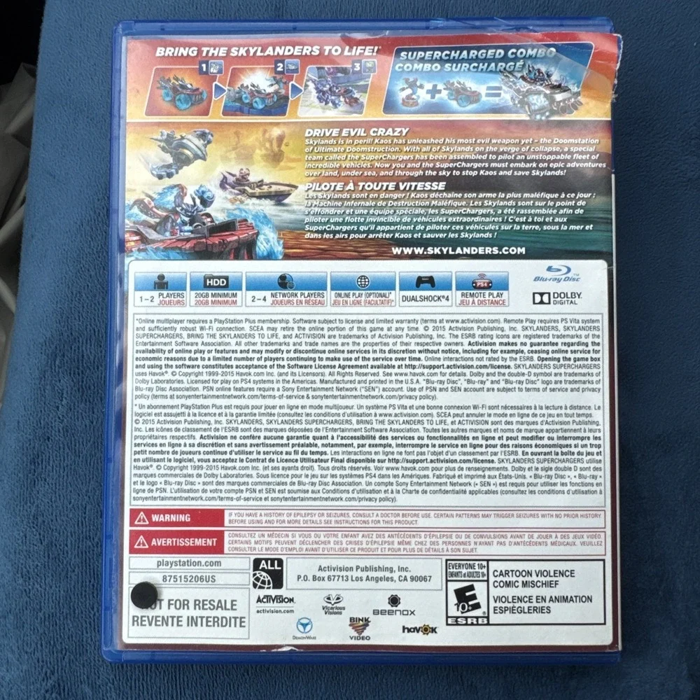 N/A games skylanders