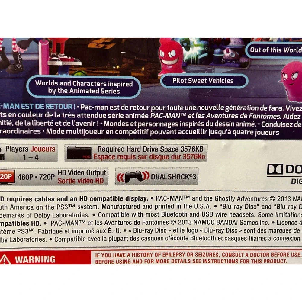 Namco Bandai pac man