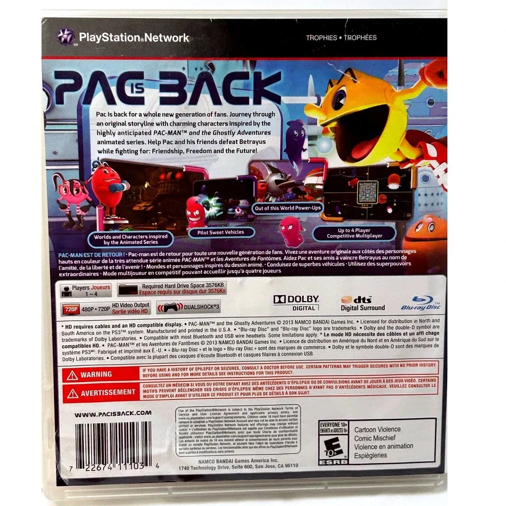 Namco Bandai pac man