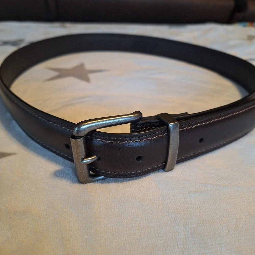 Dickies brown leather