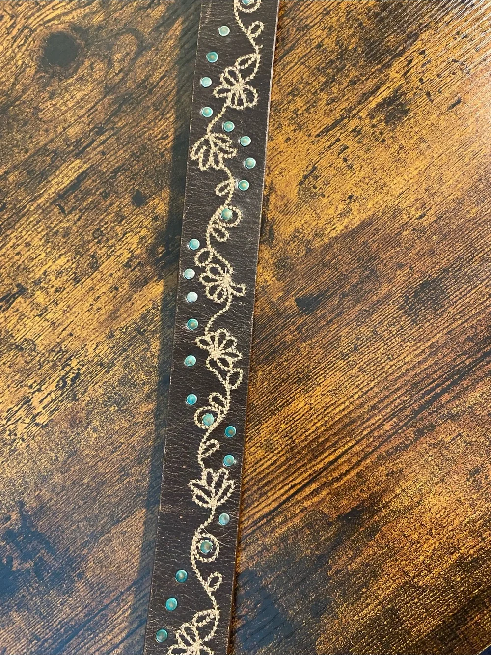 N/A brown leather