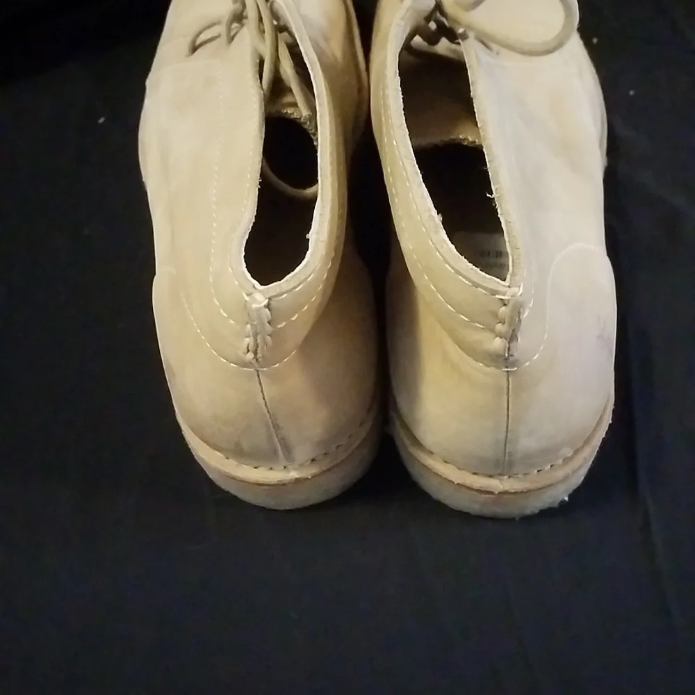 FRYE Chukka BOOTS Shoes Size 10M NEW WT Tan