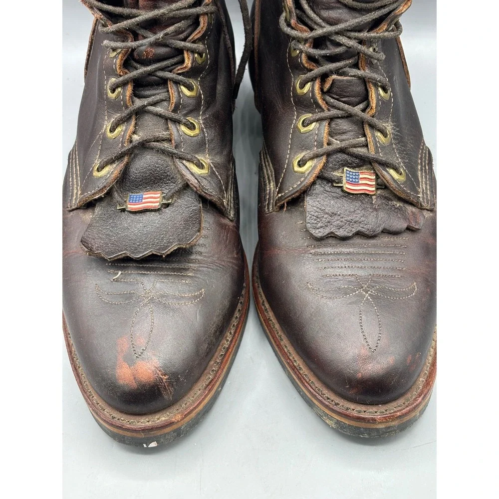 Chippewa logger boots