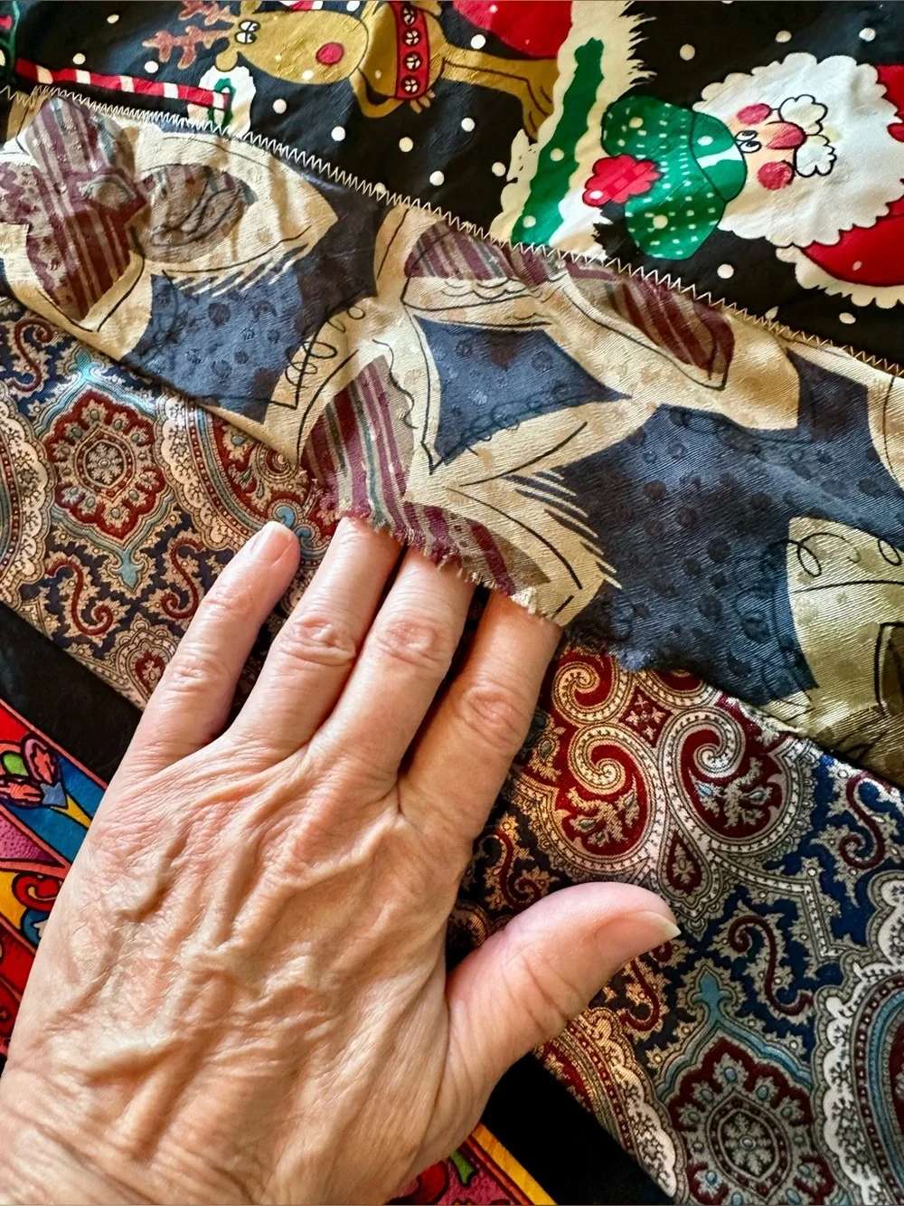 Handmade quilt made