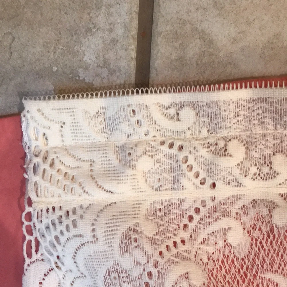 Source Unknown sheer lace