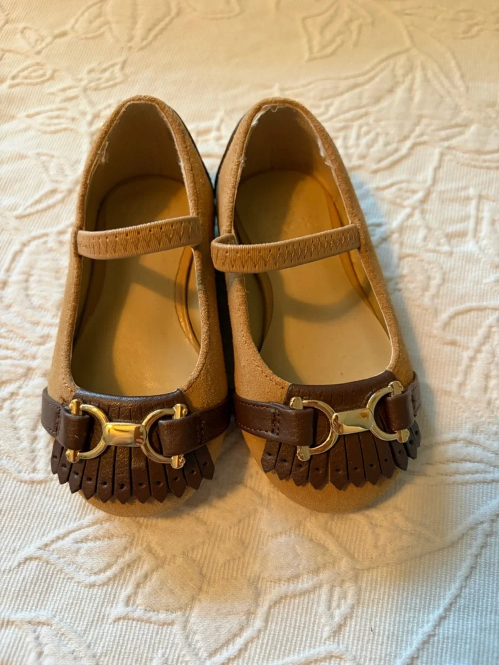 Janie and Jack classic tan