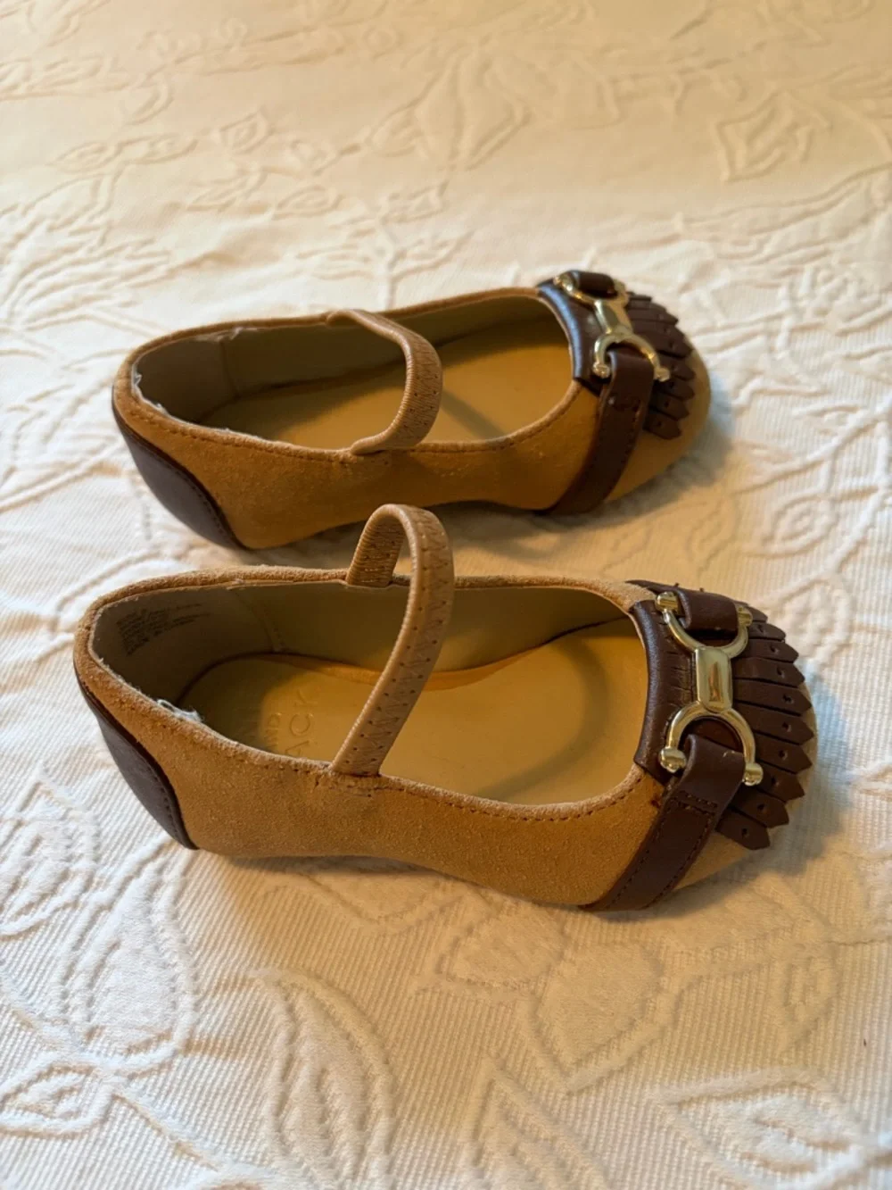 Janie and Jack classic tan