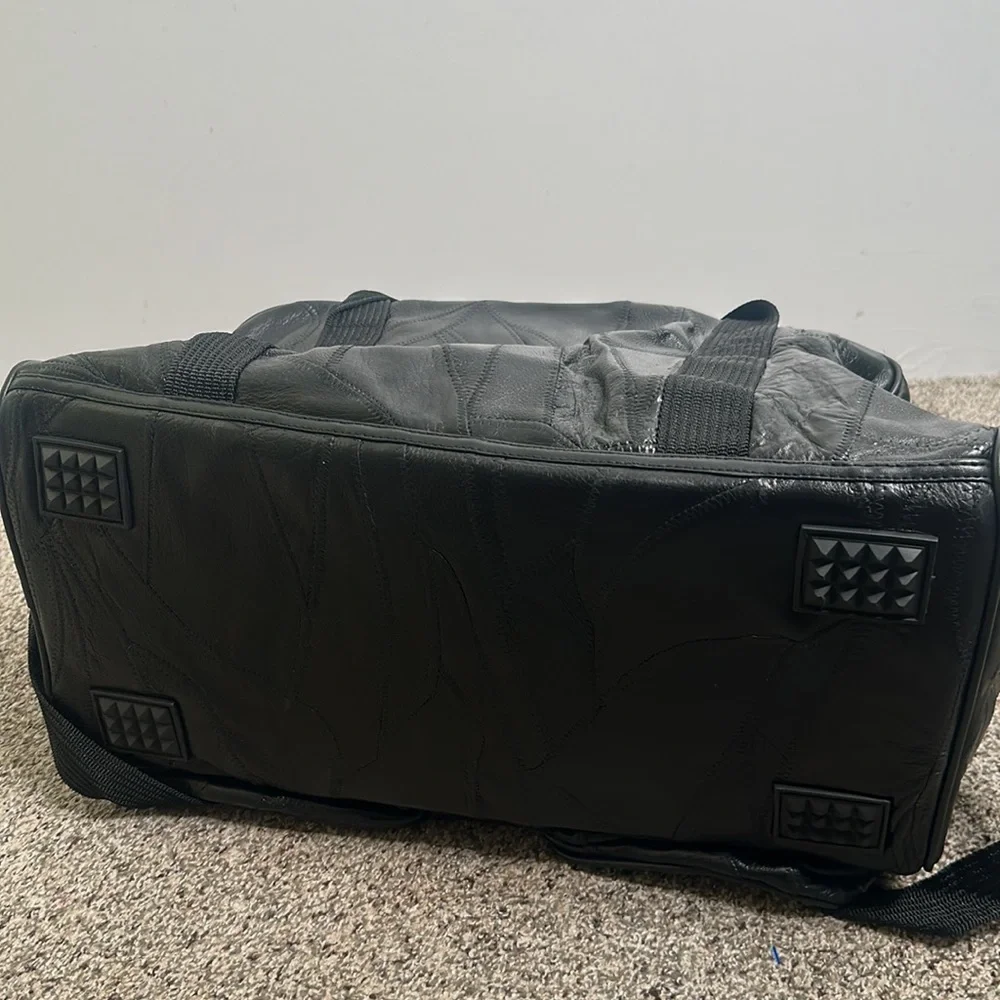 Bay Area celebrity/AM golf tournament leather bag