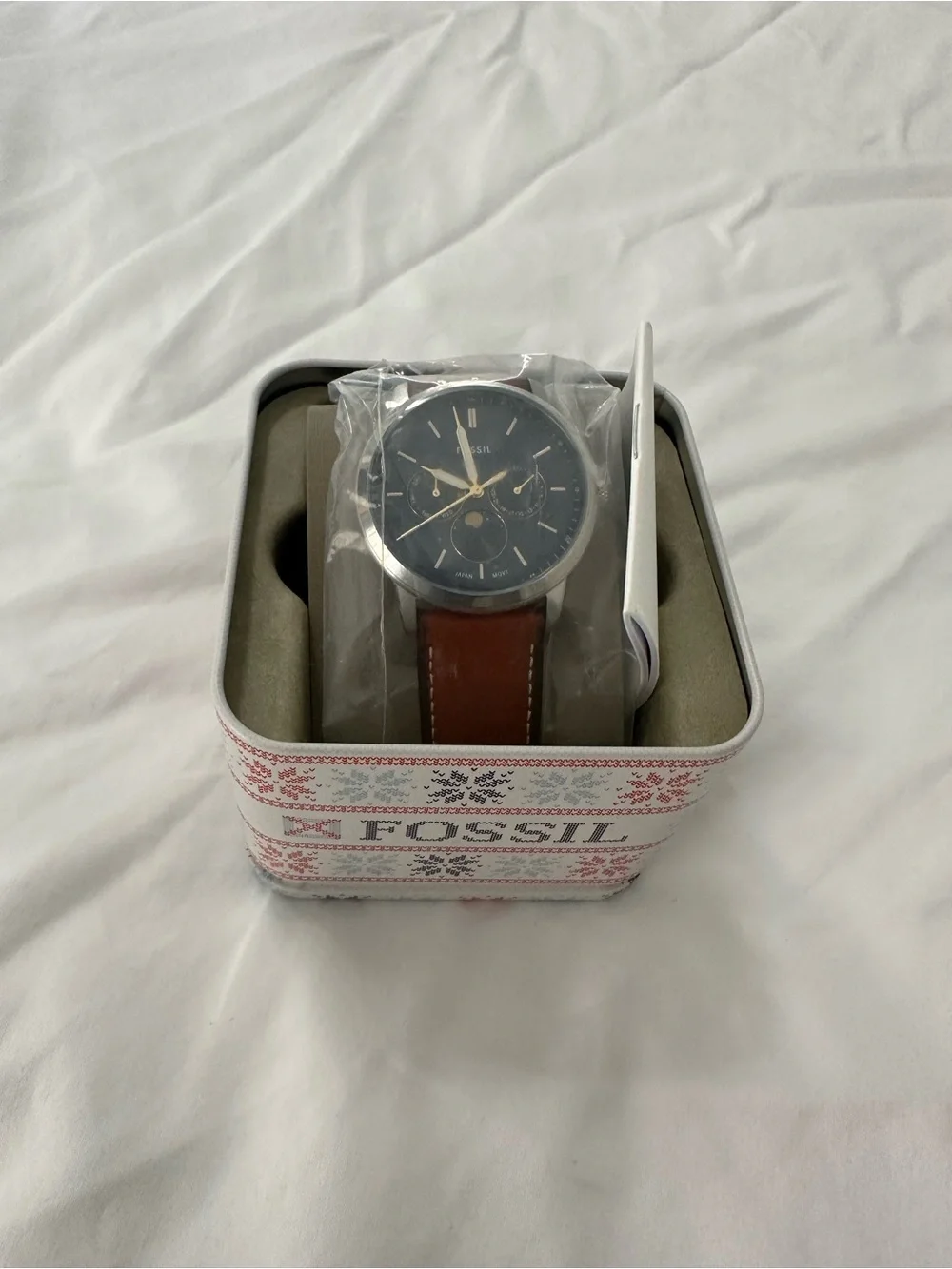 Fossil watch brown