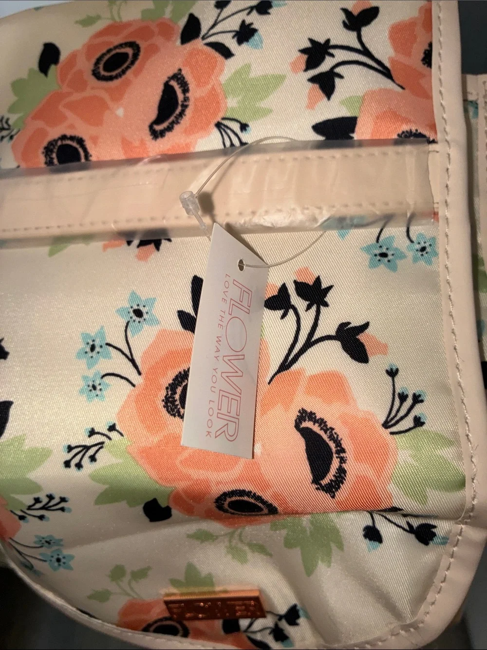 FLOWER Beauty- Foldover Cosmetics Bag