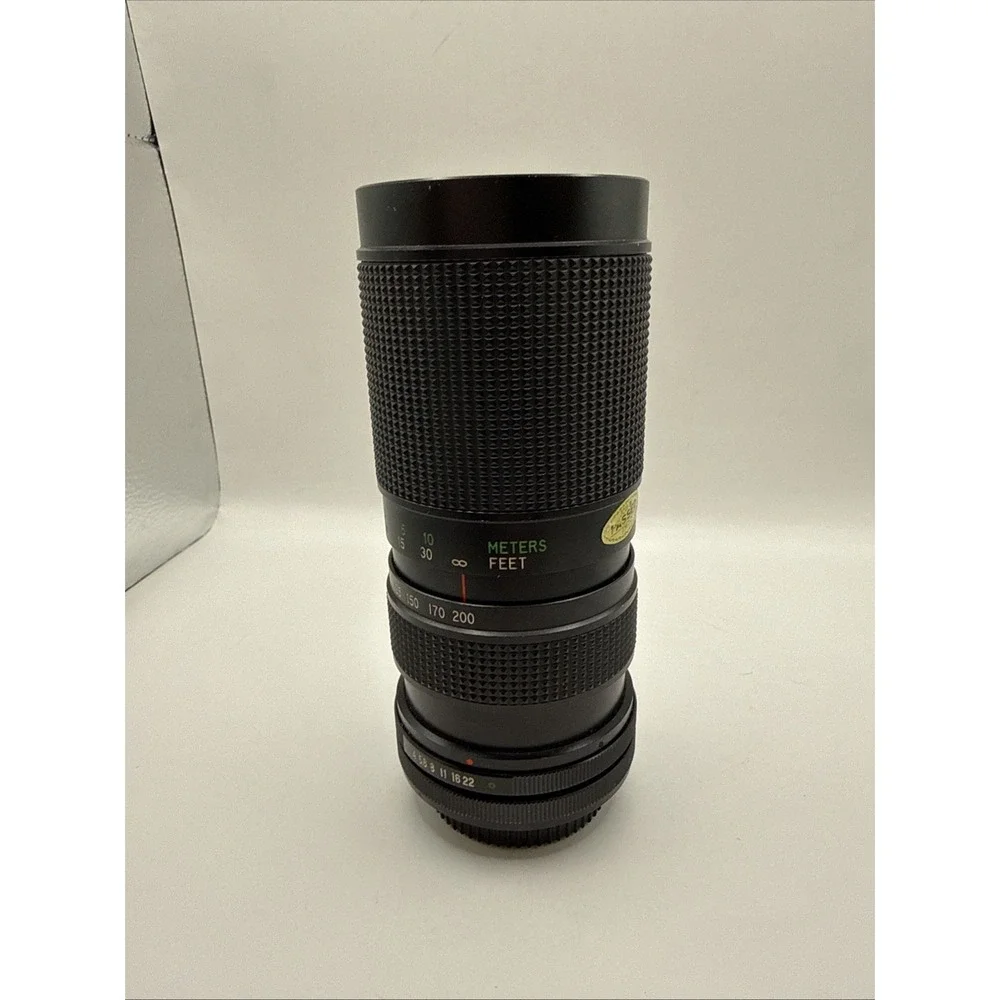 Vivitar 100-200mm 4.0 Close Focusing Auto Zoom Lens - Vintage - Pre-Owned