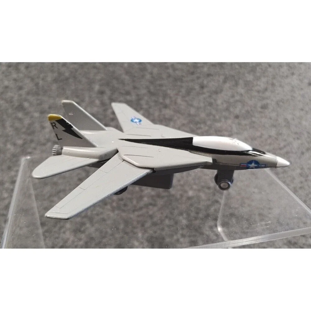 Die Cast Transport Plane, 2 Fighters & Military Helicopter Lot of 4 Mattel