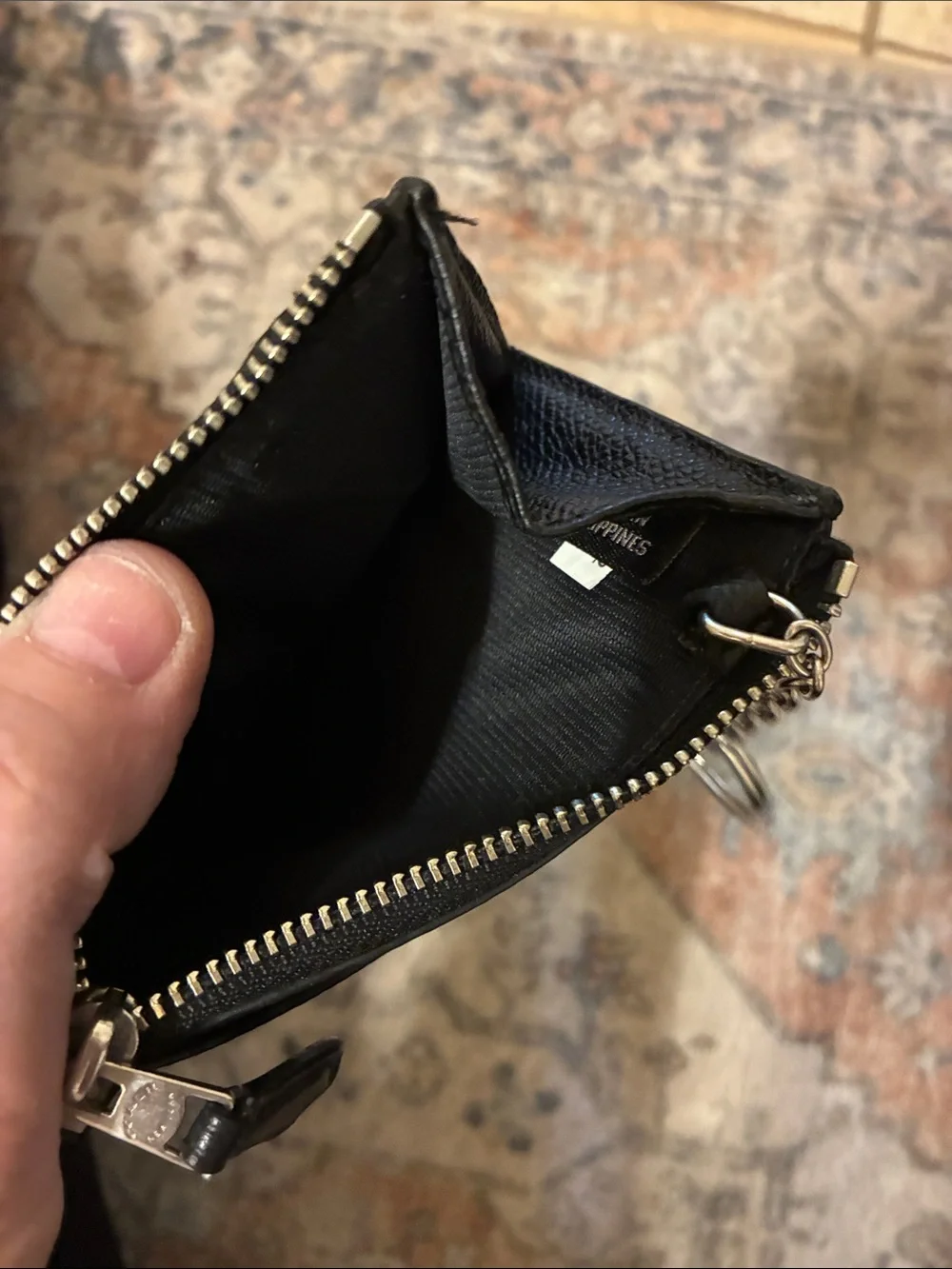 Coach zip card