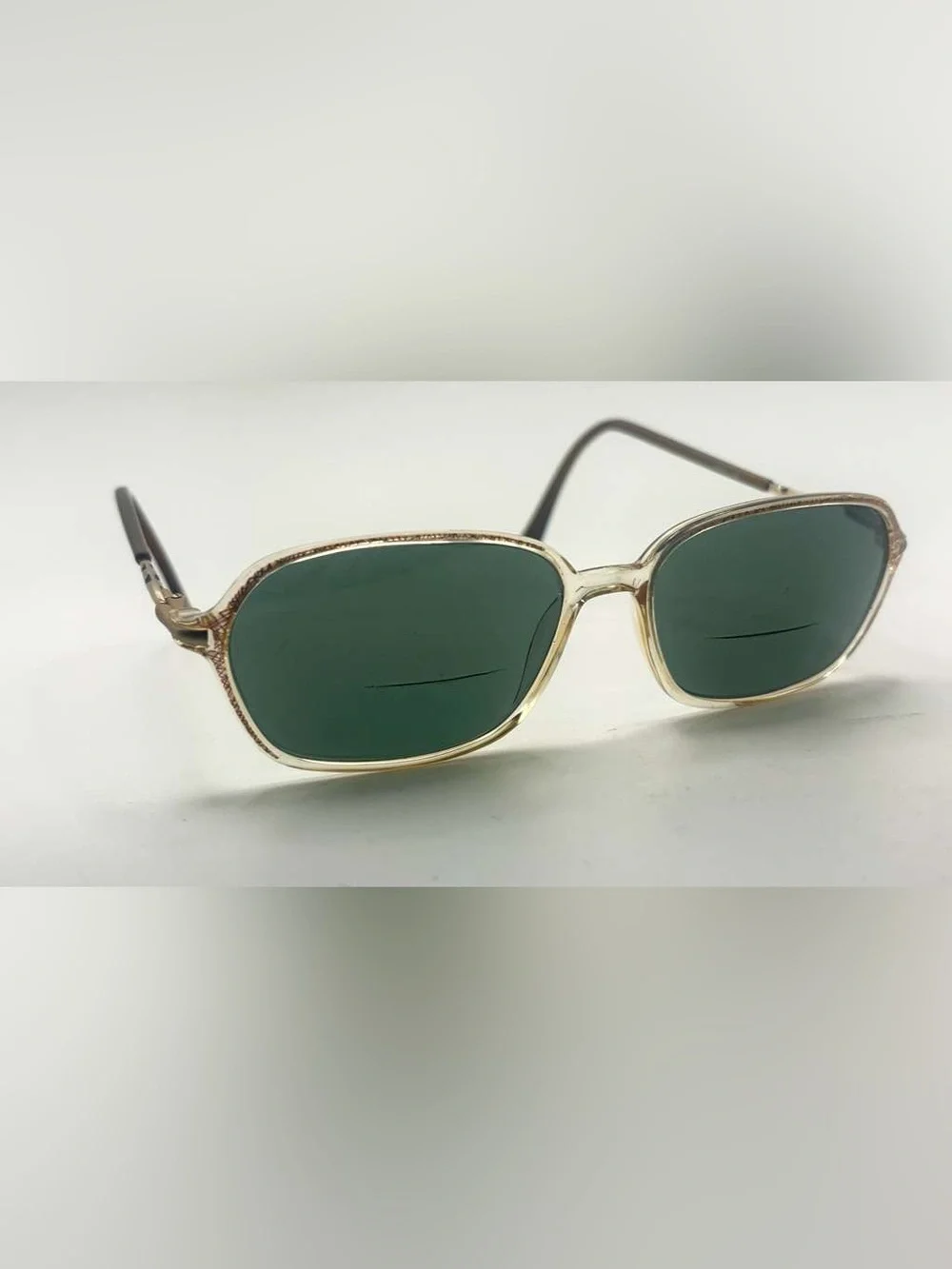 MA300 Brown Oval Sunglasses Frames Only