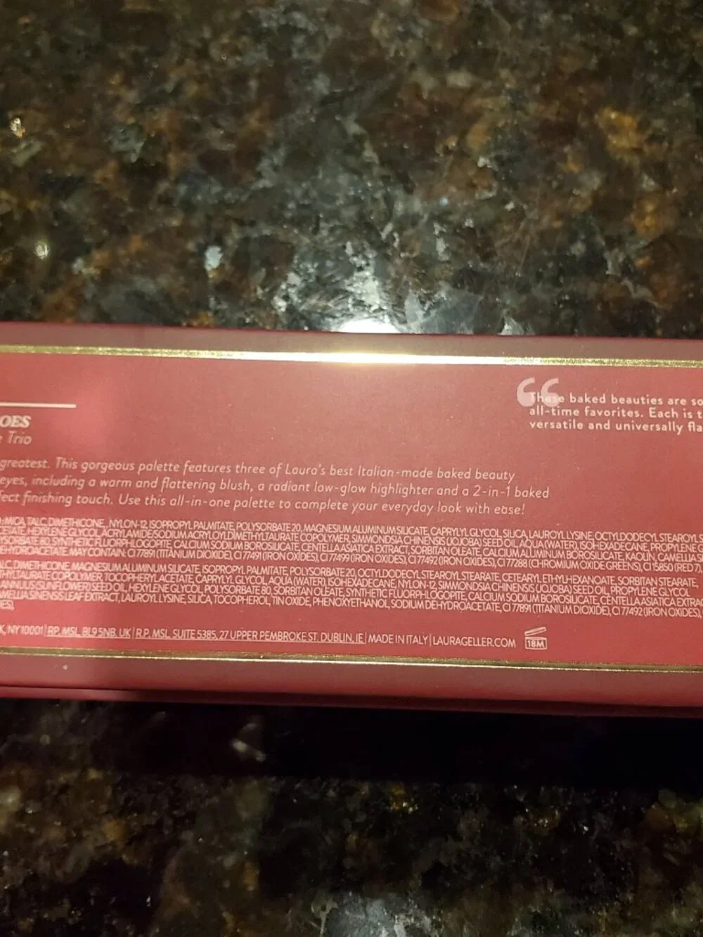 Laura Geller new unused