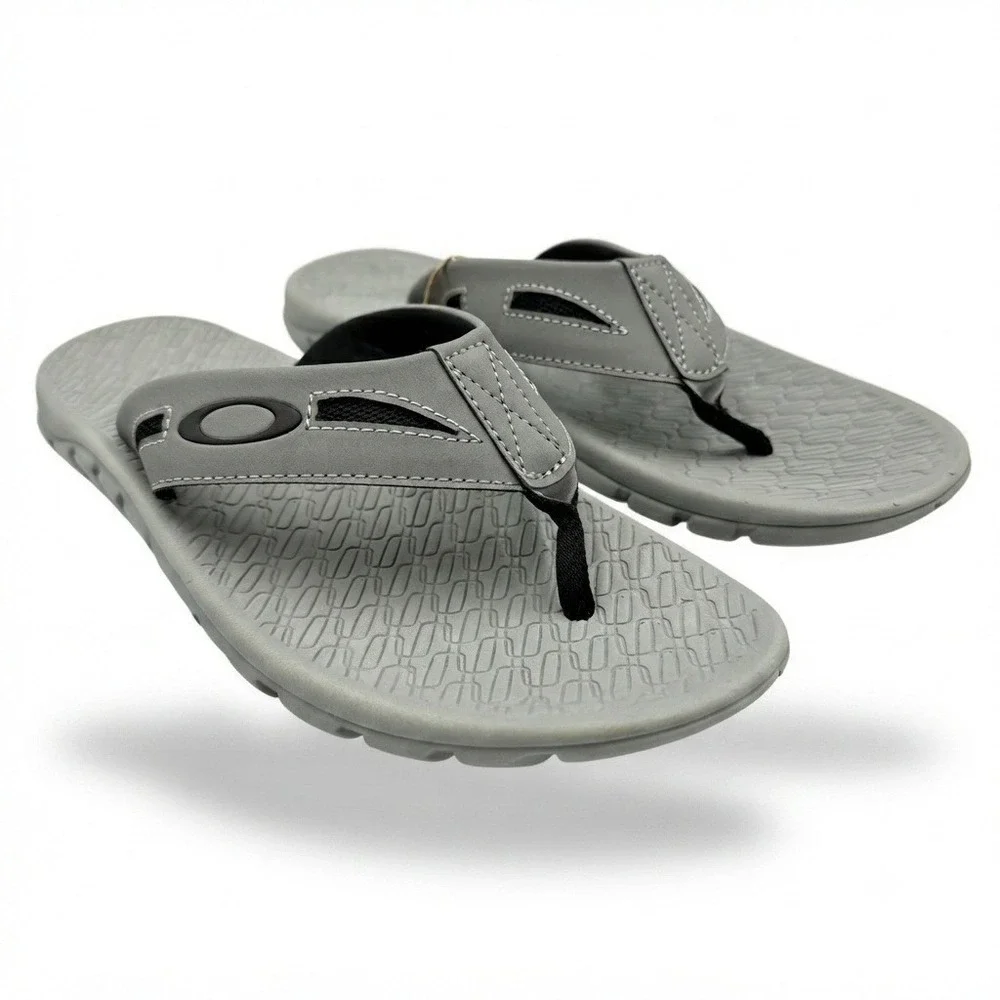 Oakley Operative Sandal 2.0 Mens Size 13 Stone Gray Sport Flip Flop **NEW**