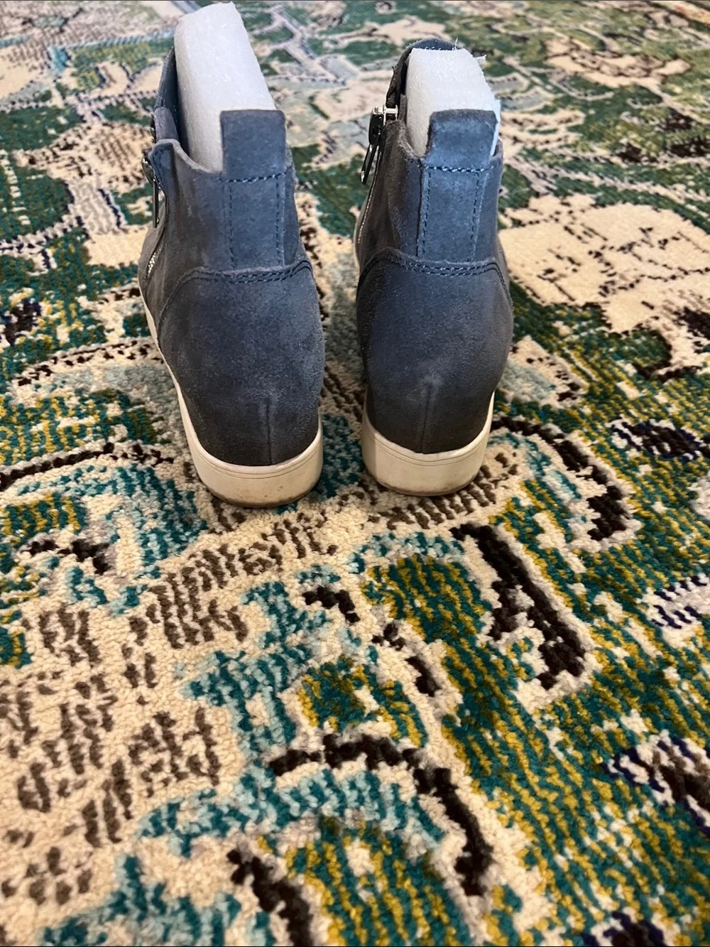 Steve Madden suede platform