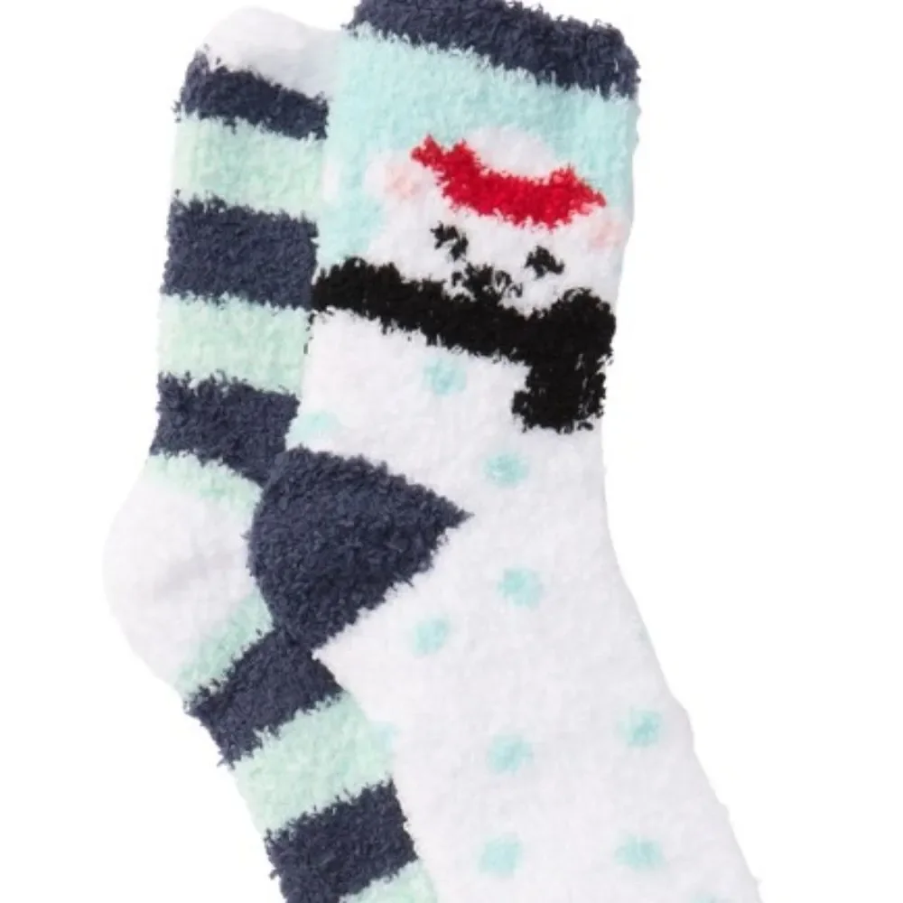 Free Press Fuzzy Socks Micro Crew Pack of 2