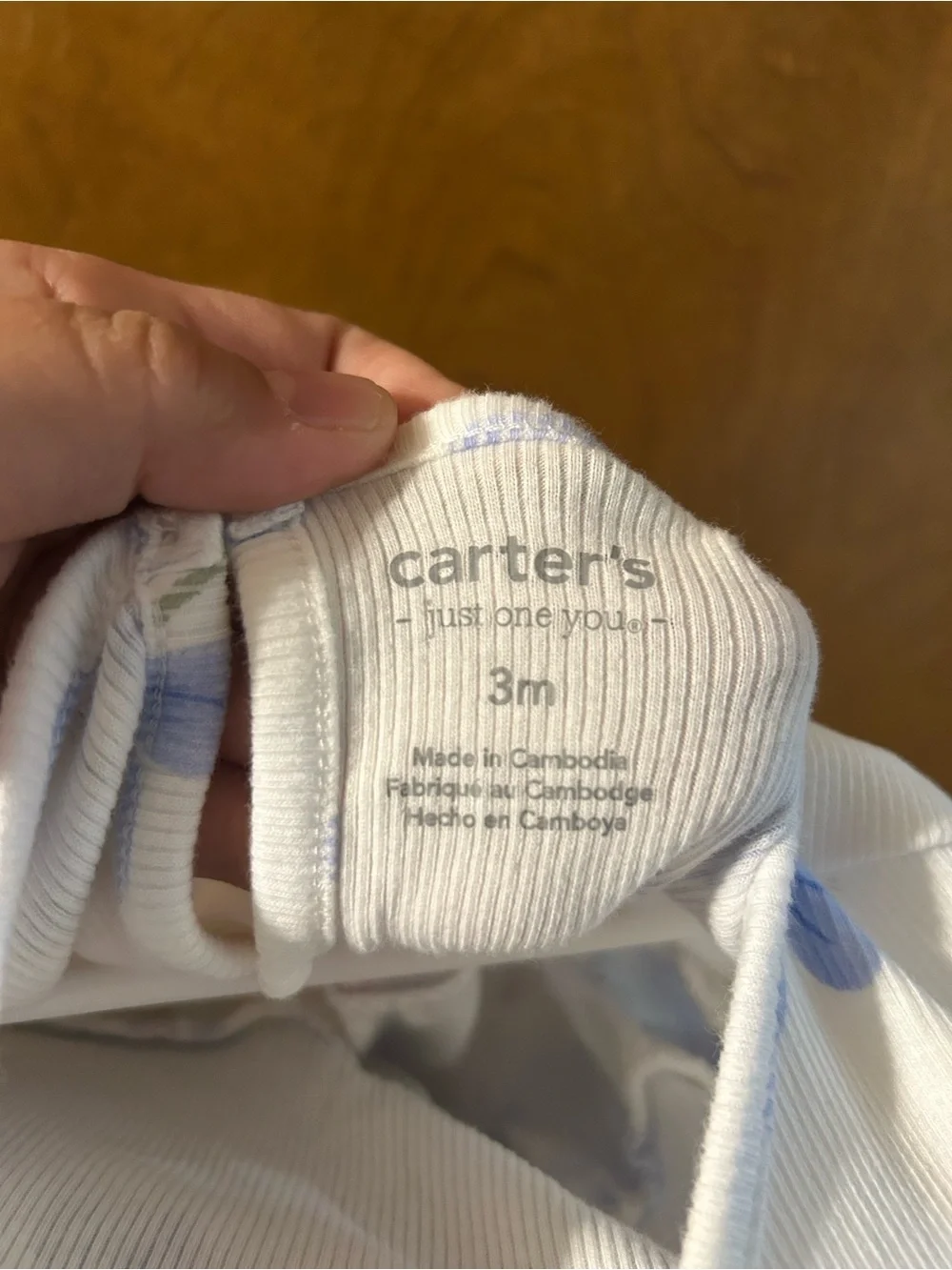 Carters soft ribbed