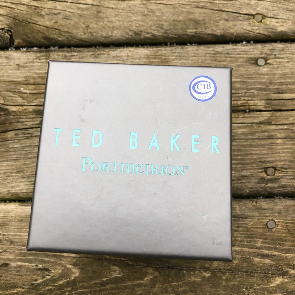 Ted Baker Langdon Black Portmeirion Creamer -In Box