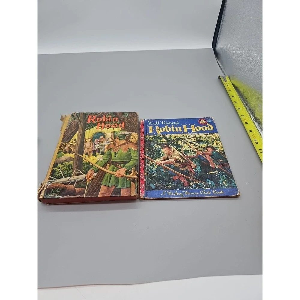 Robin Hood by  Howard Pyle, Whitman Publishind # 2137– 1940 & Disney Book