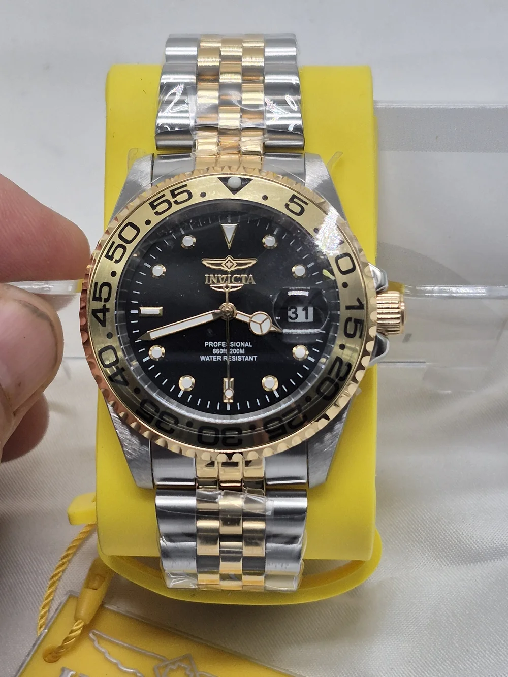 Invicta two tone