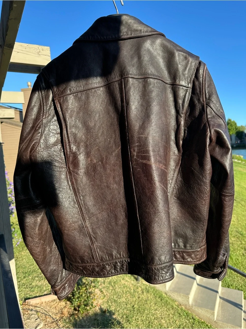 Banana Republic smooth leather