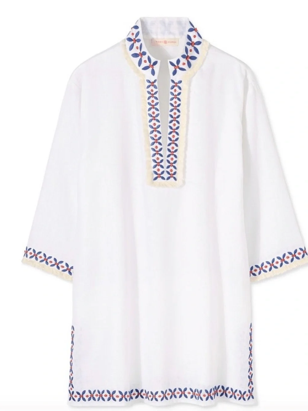 Tory Burch white tunic