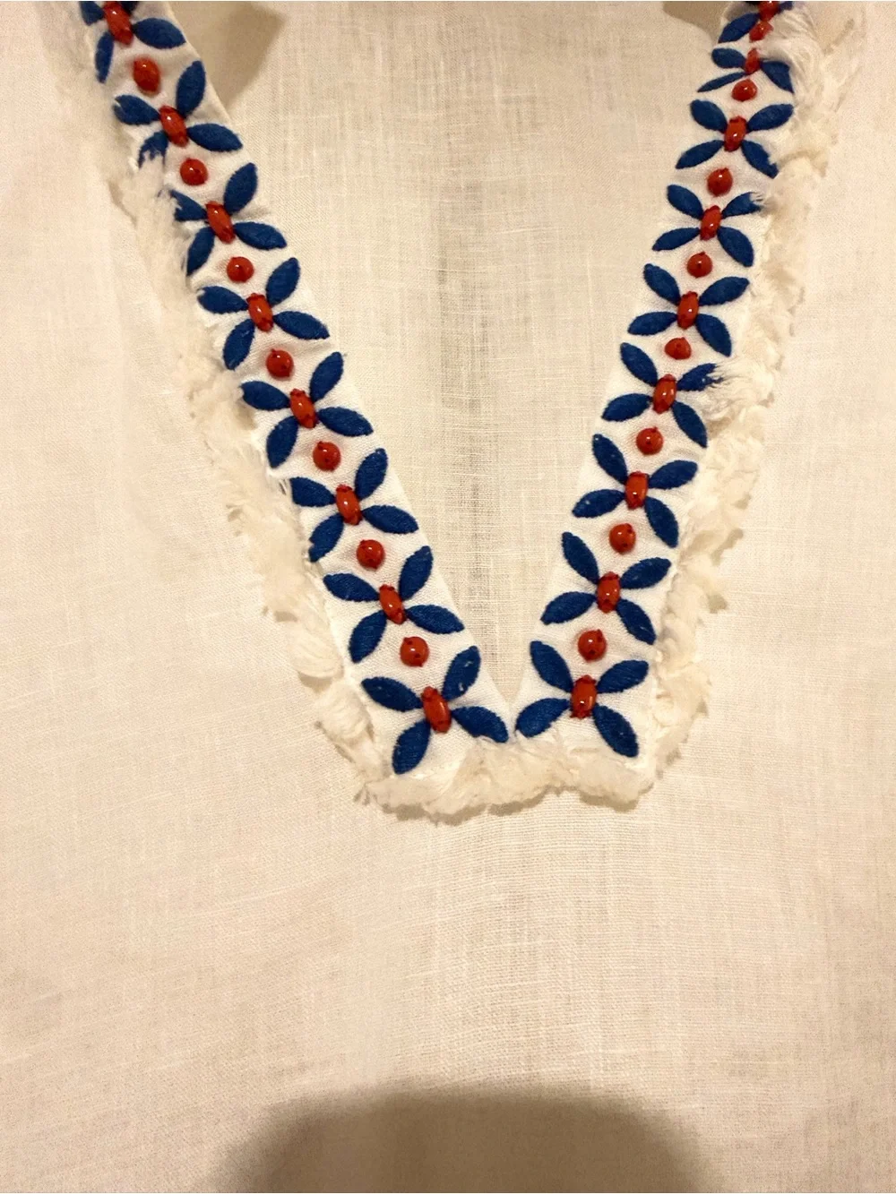 Tory Burch white tunic