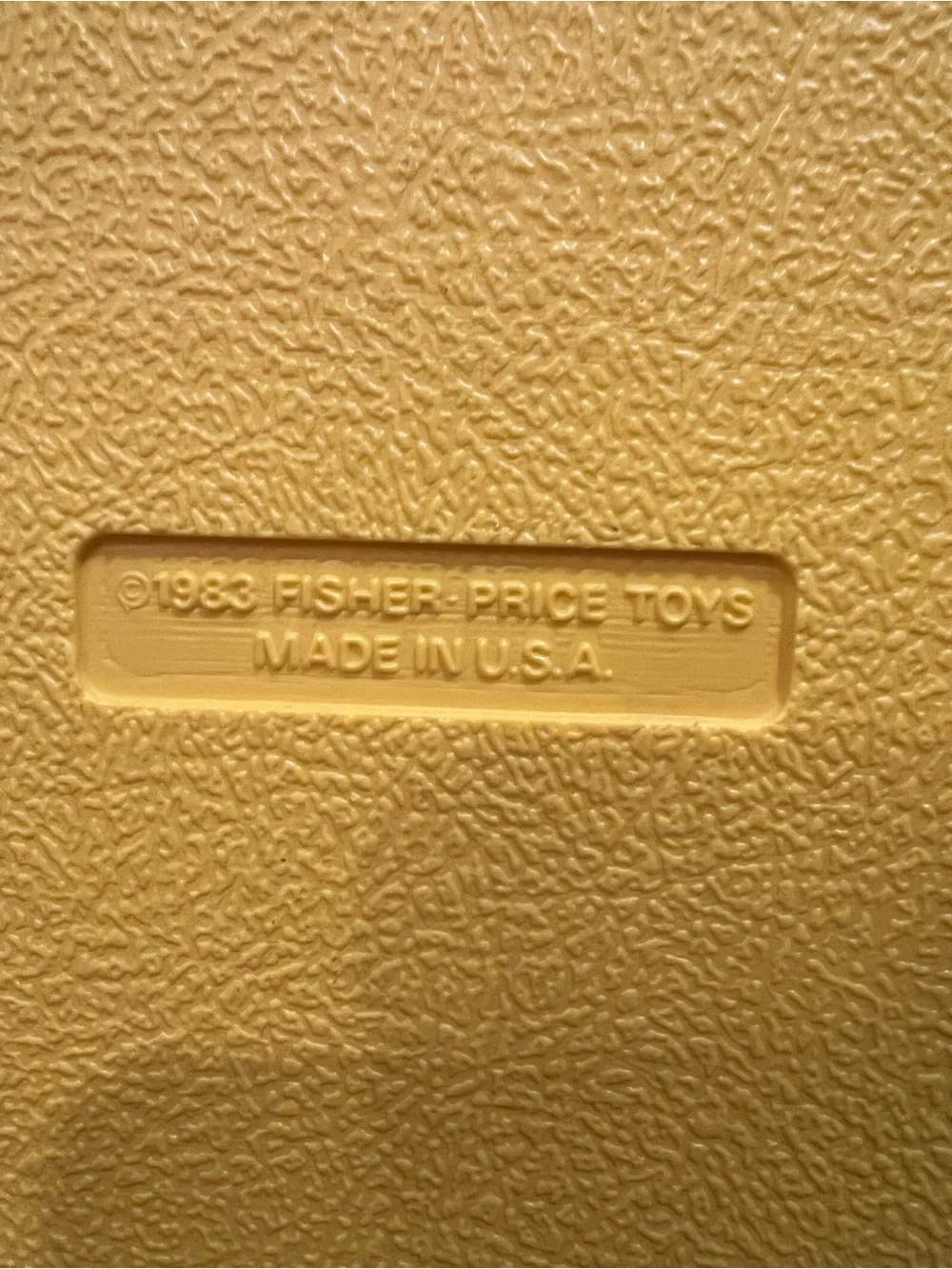 Fisher-Price 1983 fischer