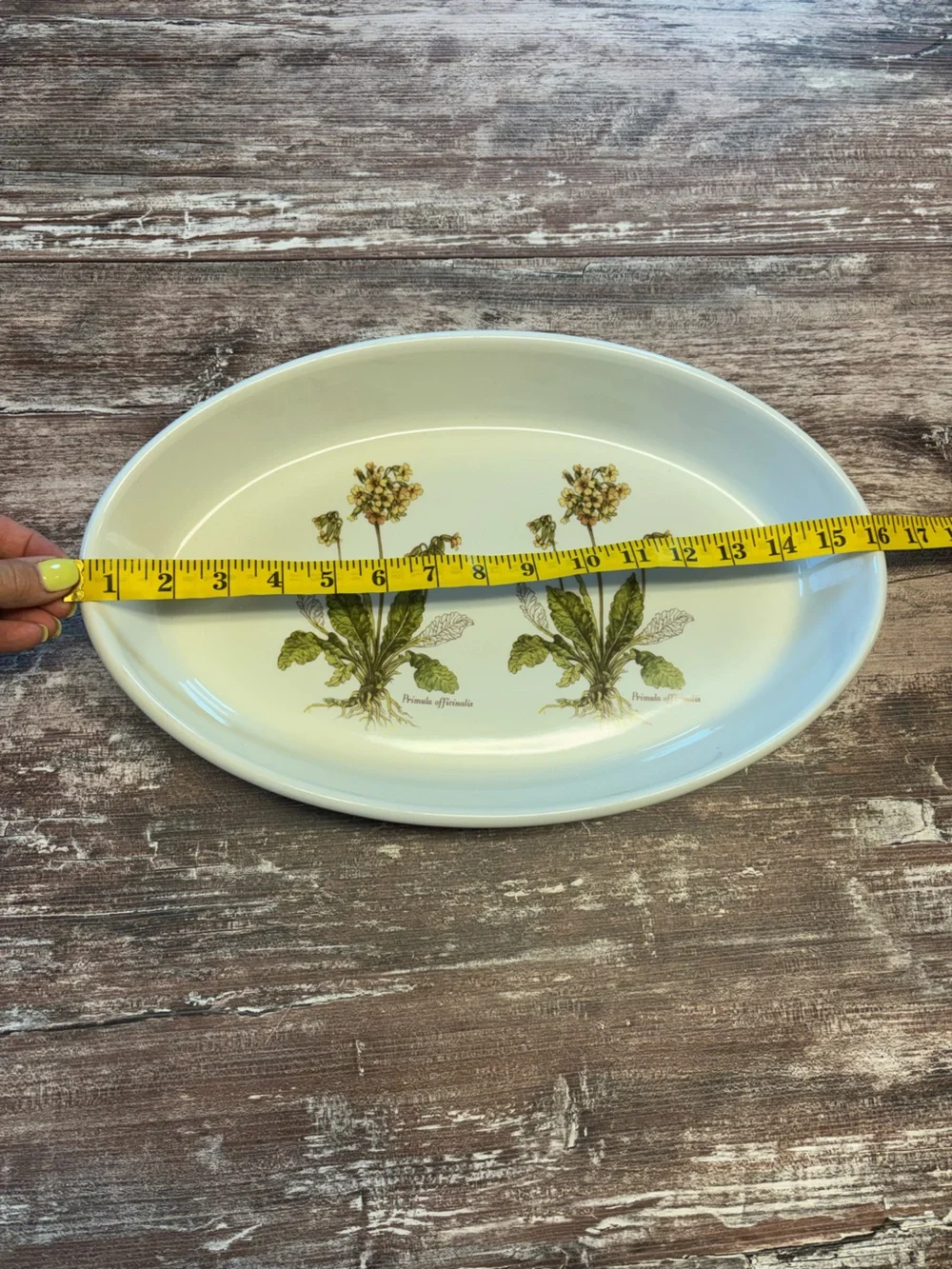 Portmeirion floral oval