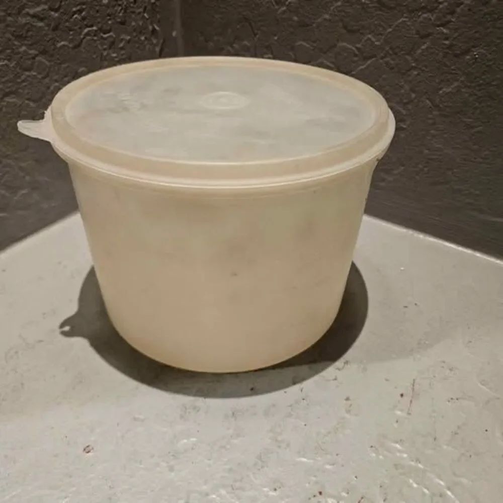 Vintage Tupperware Canister with Lid