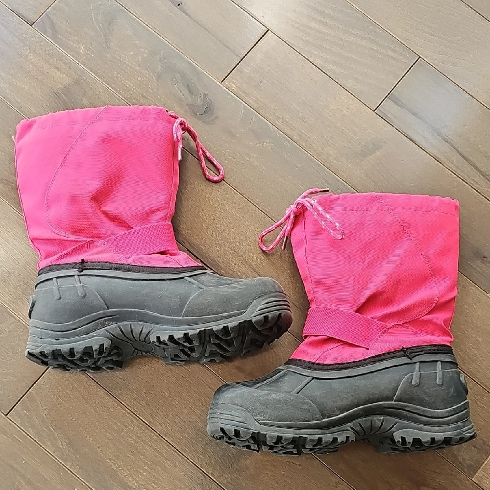 Arctic Cat Girls Pink Winter Snow Boots