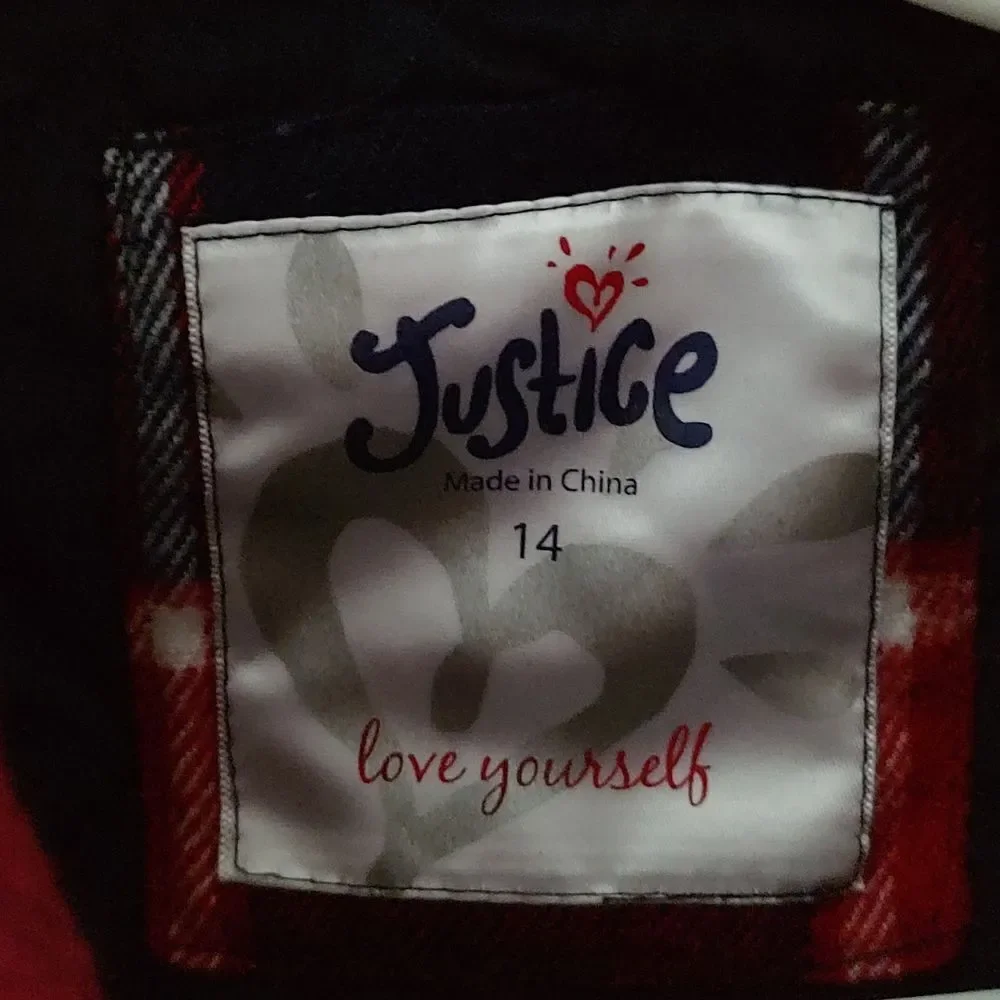 Justice red blue