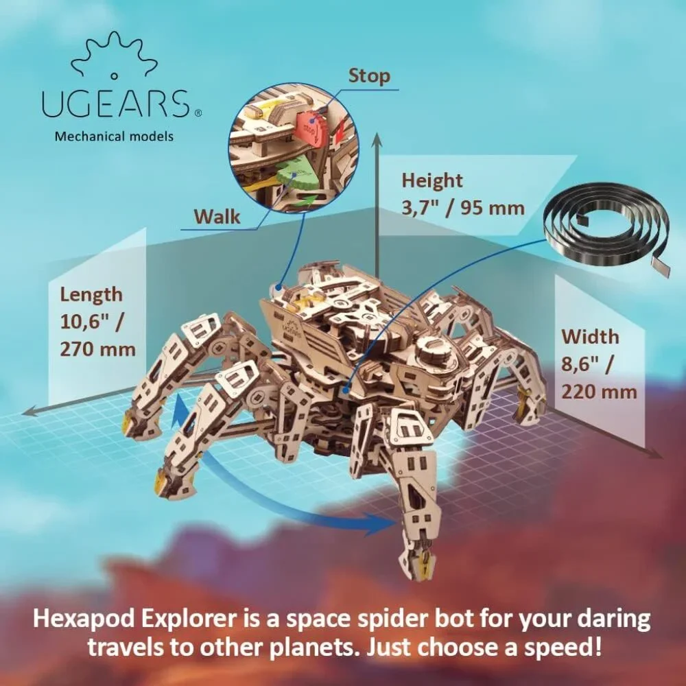 ugears new hexapod