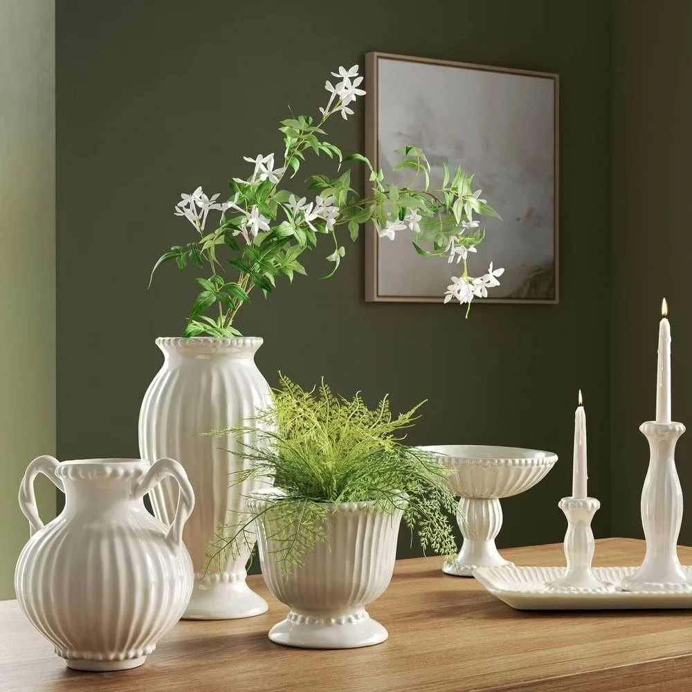 Threshold beaded ceramic