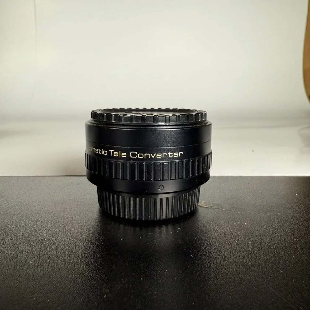 Vivitar Automatic Tele Converter 2X-1 w/ Case & Caps — Made‎ in Japan M42 Mount