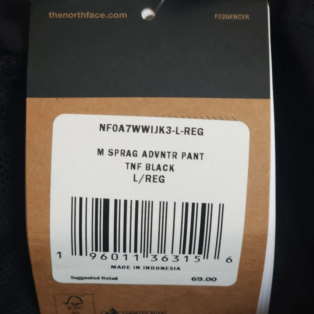 The North Face brand north