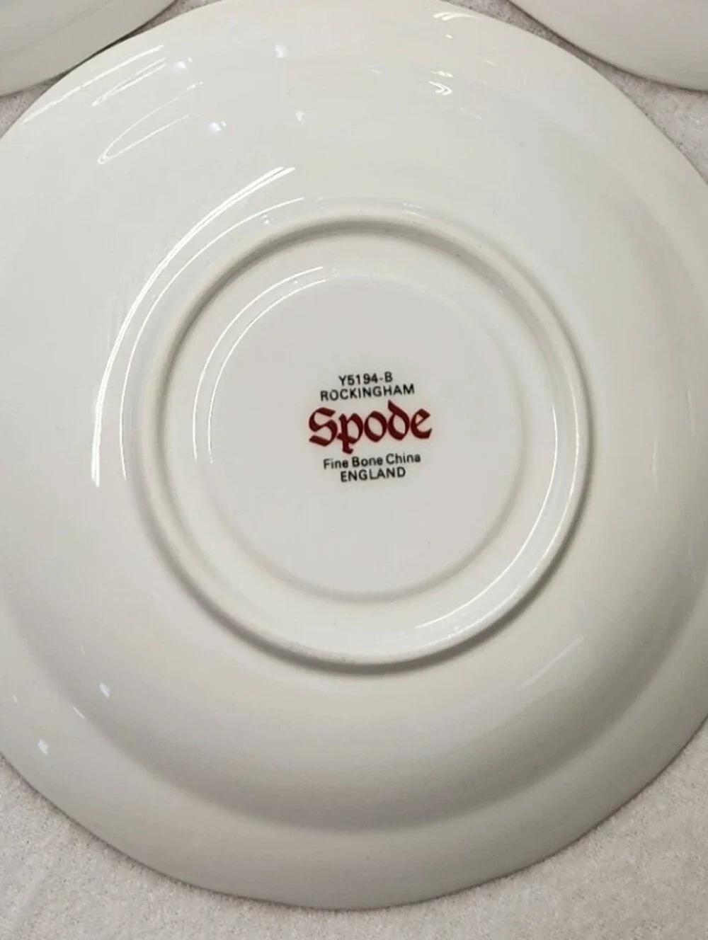 Spode set five
