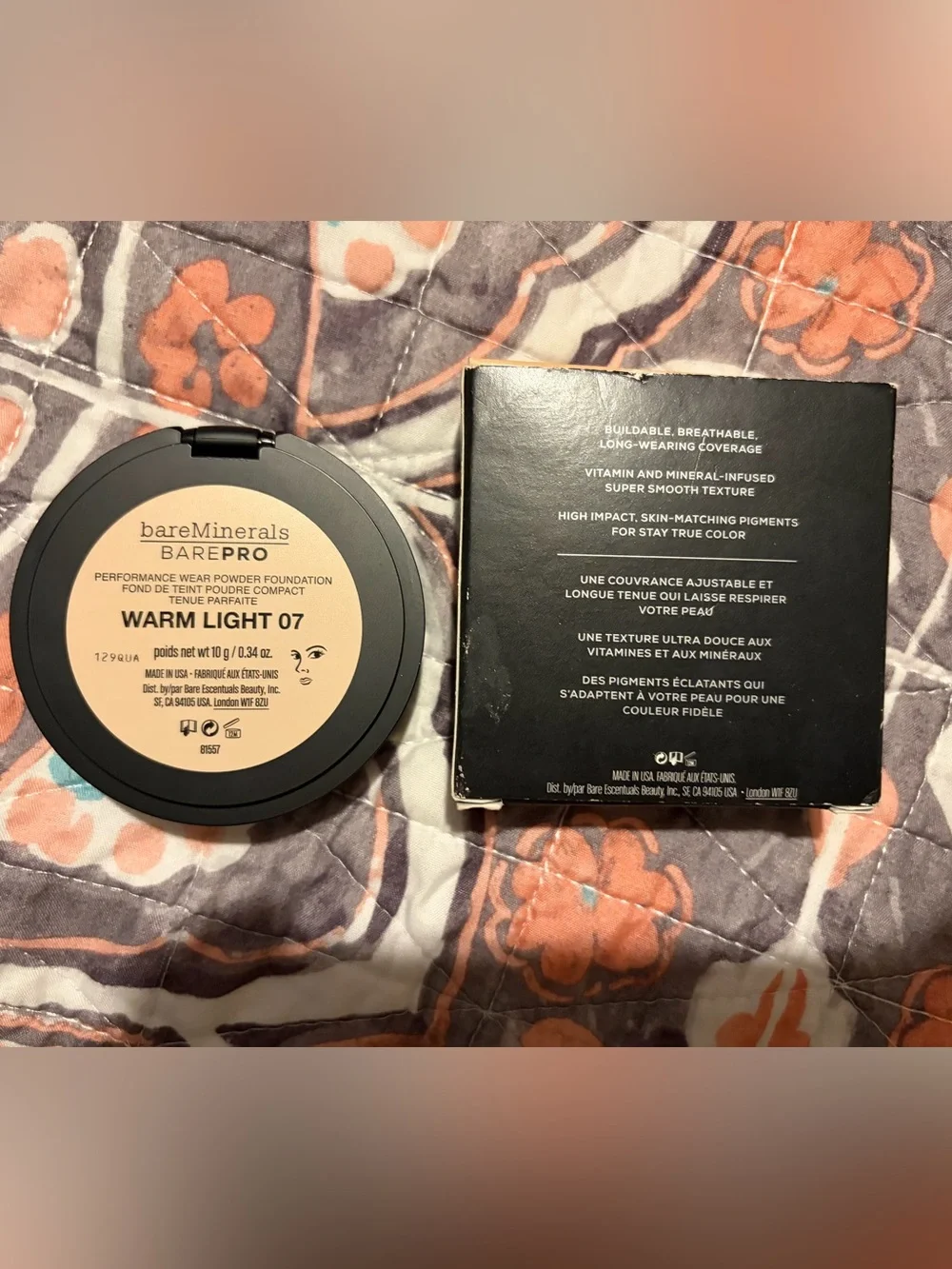 bareMinerals warm light