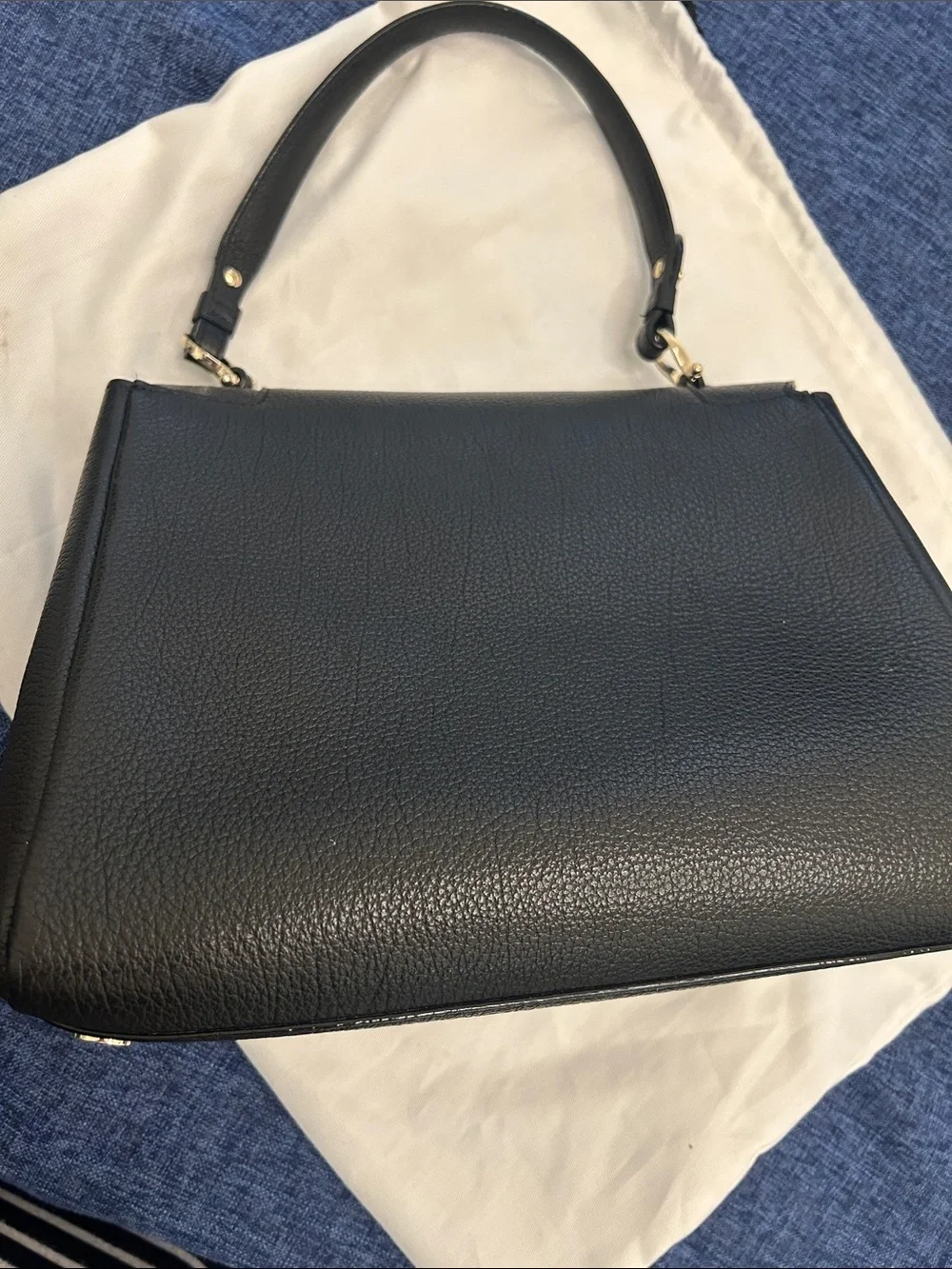 Trussardi structured black