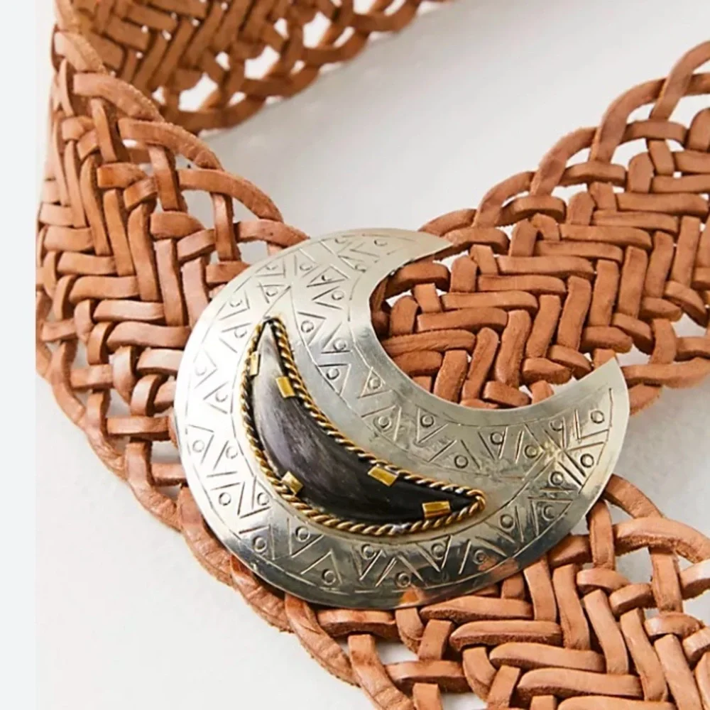 Free People Lunar Eclipse Belt one size new without Tags