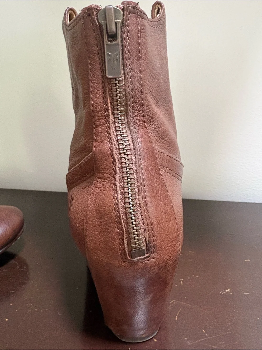 Frye soft cognac