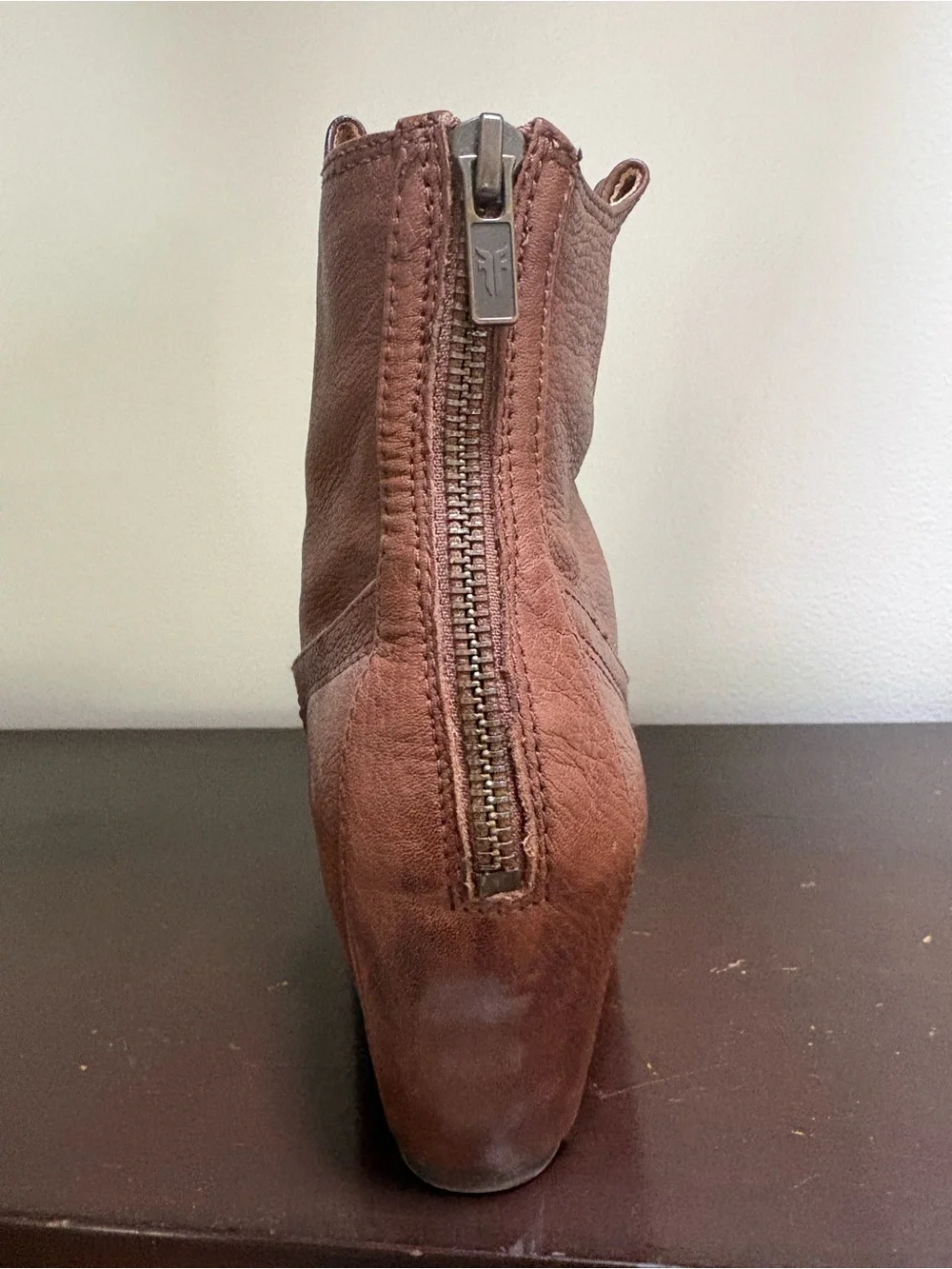 Frye soft cognac